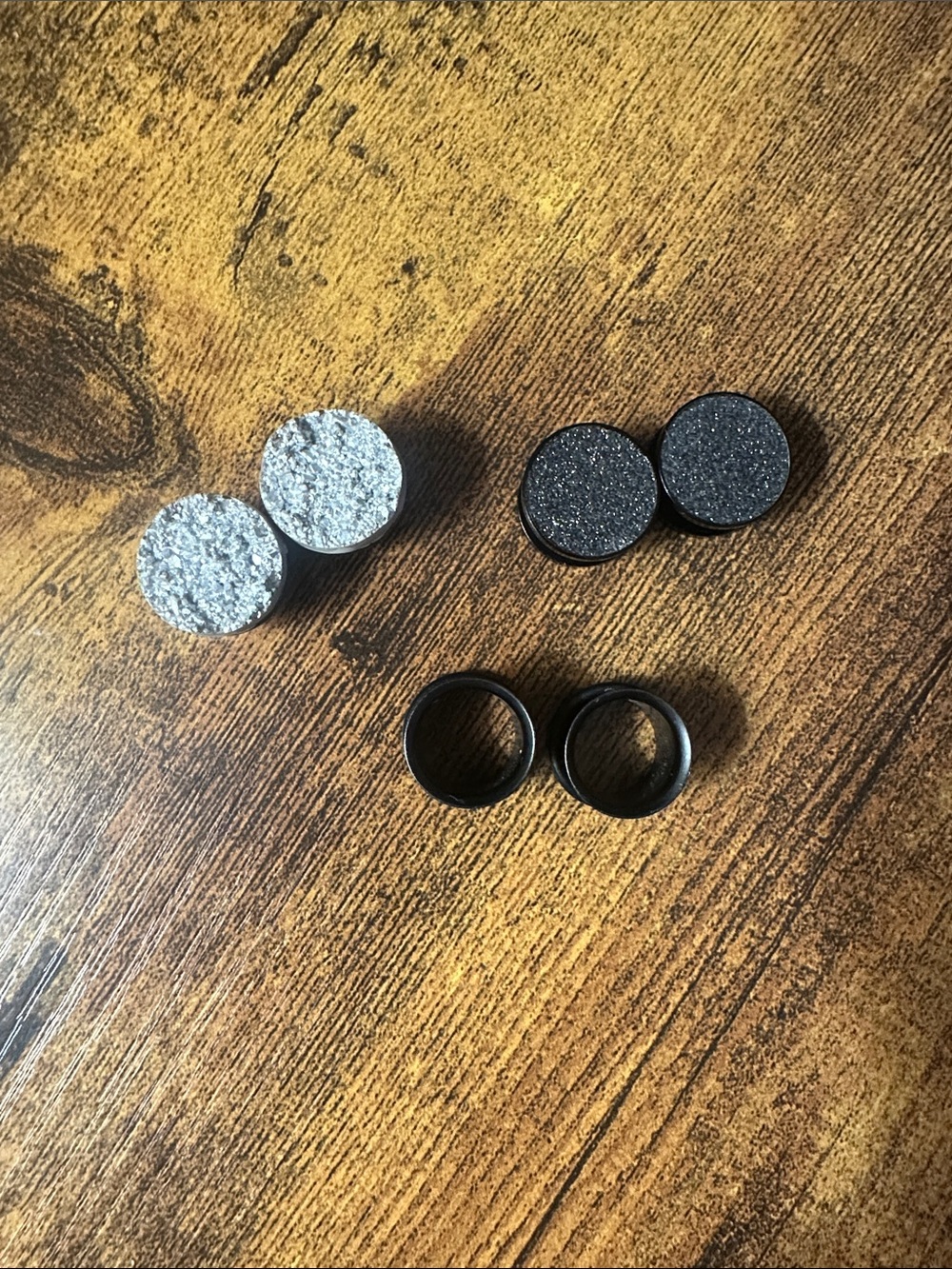 Set of three 9/16 size gauges